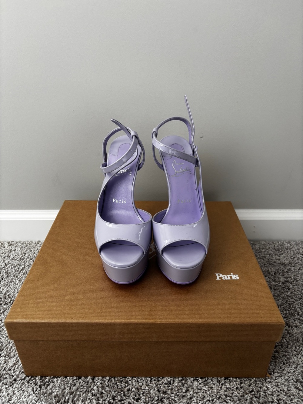 Christian Louboutin So Jenlove Alta - Lilac Smoke - 37 - Picture 2 of 7